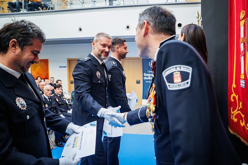 acto institucional de Santa Catalina en Majadahonda