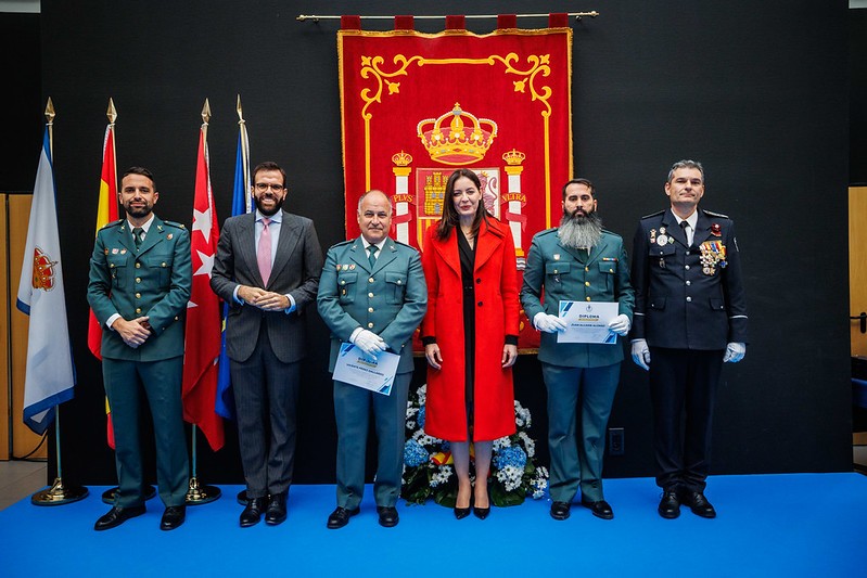 acto institucional de Santa Catalina en Majadahonda