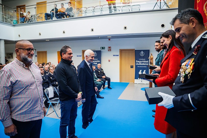 acto institucional de Santa Catalina en Majadahonda