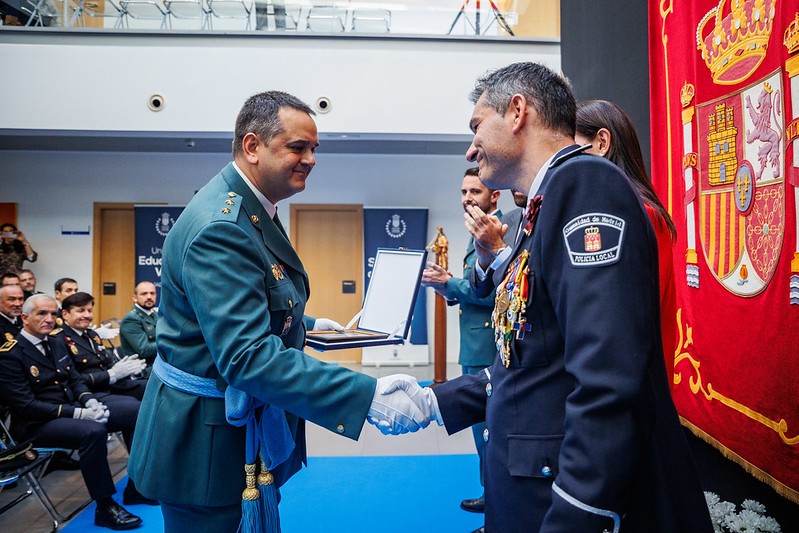 acto institucional de Santa Catalina en Majadahonda