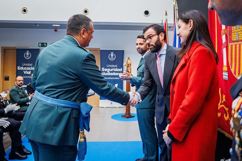 acto institucional de Santa Catalina en Majadahonda