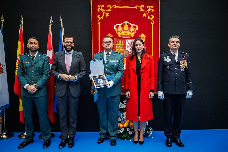 acto institucional de Santa Catalina en Majadahonda
