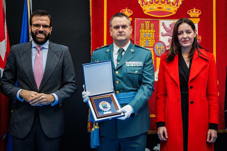 acto institucional de Santa Catalina en Majadahonda