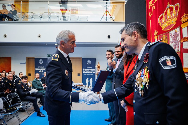 acto institucional de Santa Catalina en Majadahonda