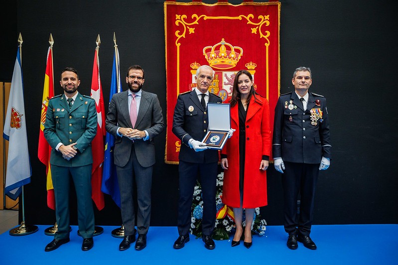 acto institucional de Santa Catalina en Majadahonda