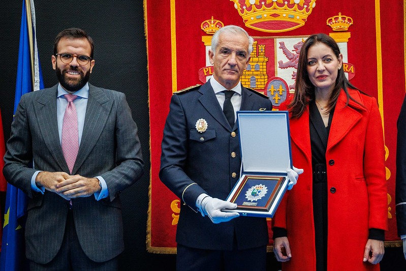 acto institucional de Santa Catalina en Majadahonda