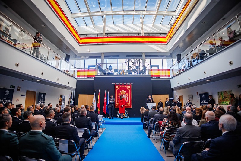 acto institucional de Santa Catalina en Majadahonda