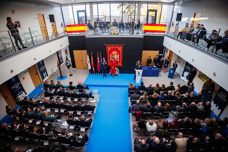 acto institucional de Santa Catalina en Majadahonda
