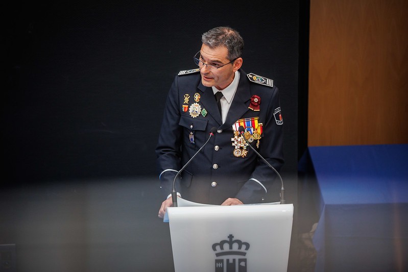 acto institucional de Santa Catalina en Majadahonda