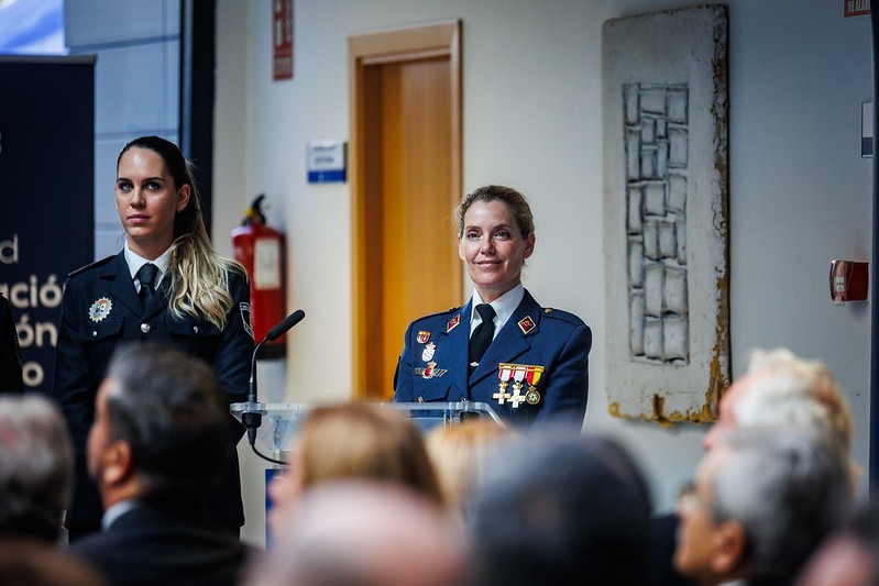 acto institucional de Santa Catalina en Majadahonda