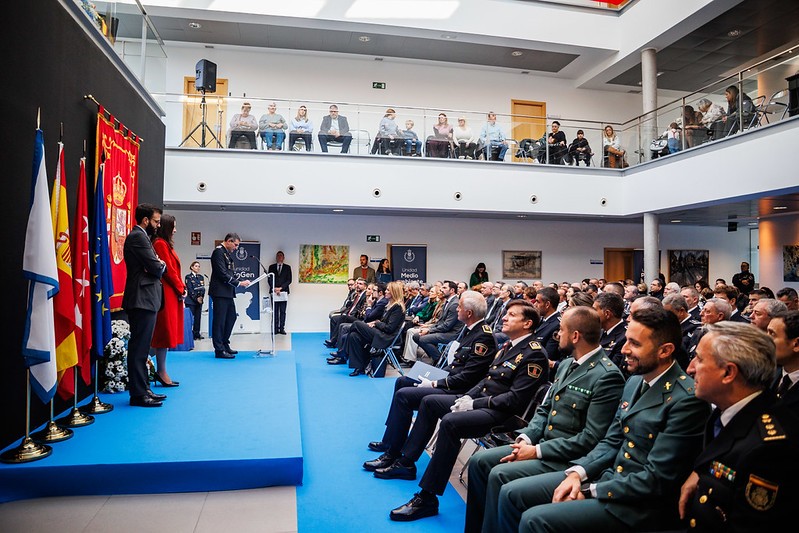 acto institucional de Santa Catalina en Majadahonda