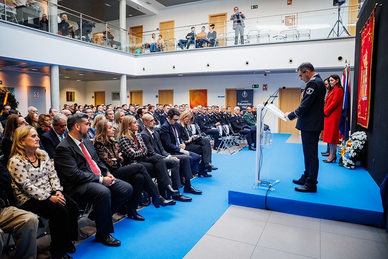 acto institucional de Santa Catalina en Majadahonda