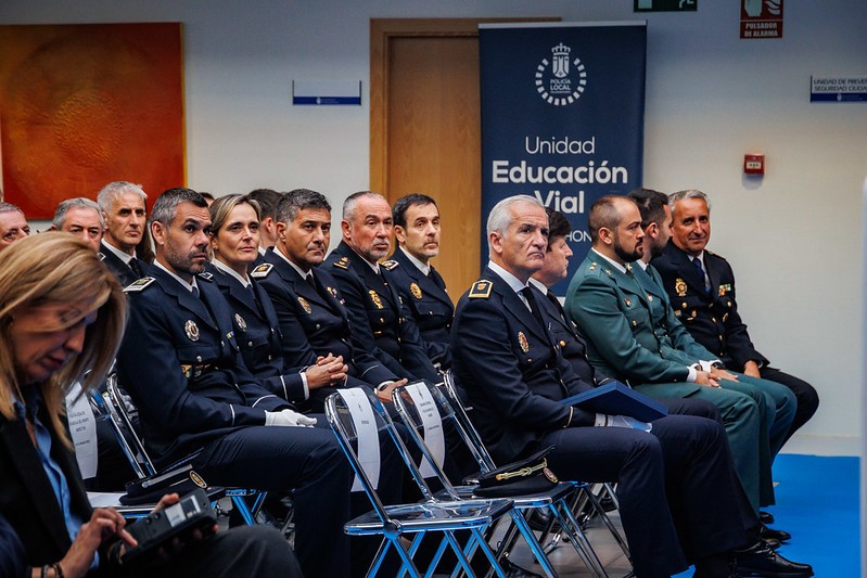 acto institucional de Santa Catalina en Majadahonda