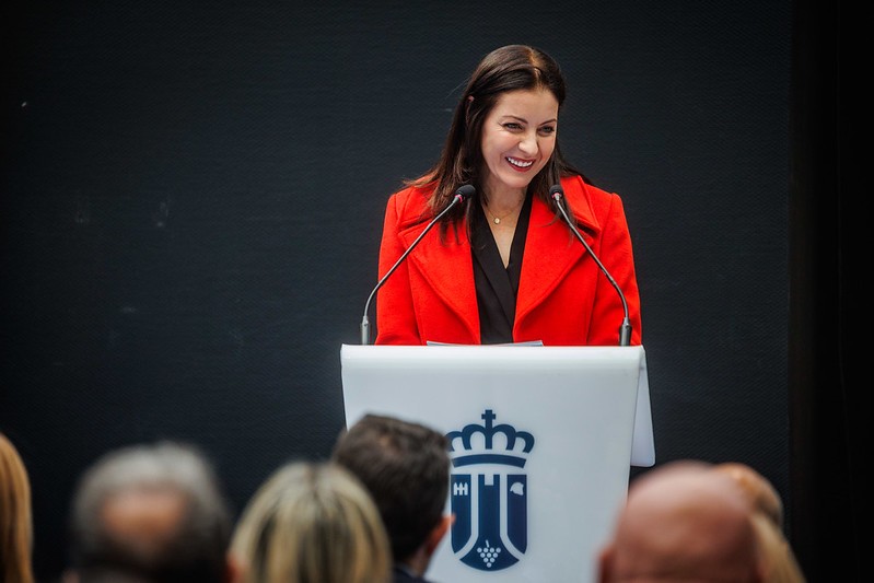 acto institucional de Santa Catalina en Majadahonda