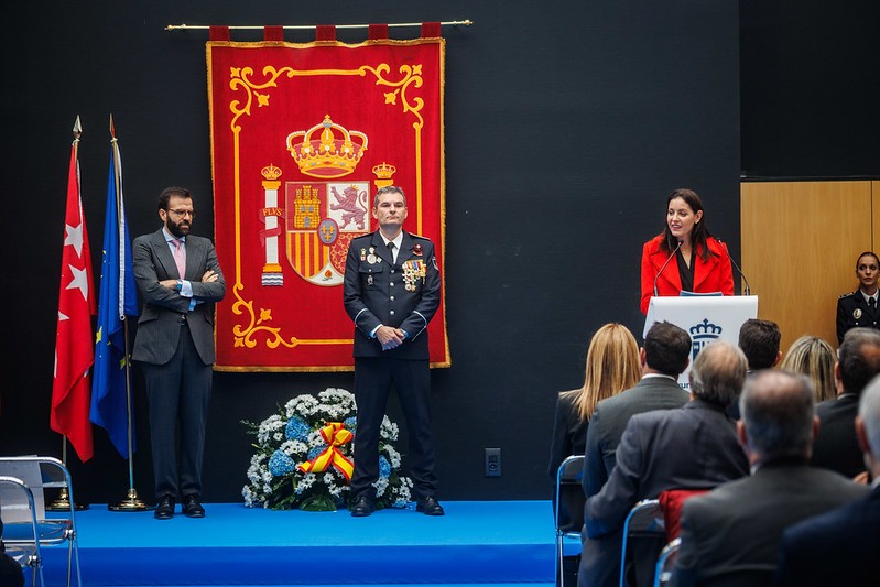 acto institucional de Santa Catalina en Majadahonda